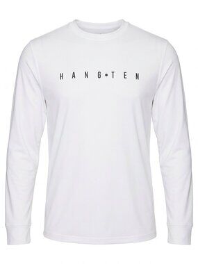 NEW Hang Ten Long Sleeve UPF 50+ Quick Dry Sun Swim Rash Guard Shirt Tee Top NWT